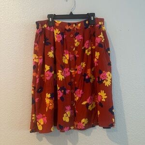 Modcloth as I float by midi skirt